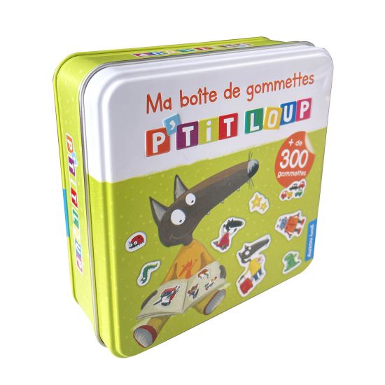 P'tit loup - ma boîte de gommettes créatives pour enfants de Jardinerie Bordeaux Libourne Gironde dans C022