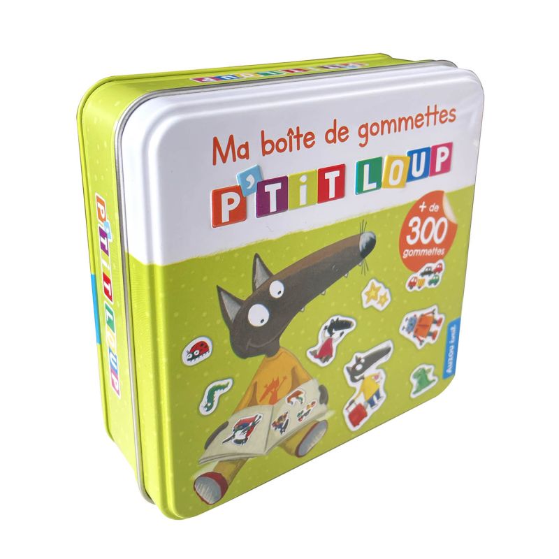 P'tit loup - ma boîte de gommettes créatives pour enfants de Jardinerie Bordeaux Libourne Gironde dans C022