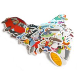 P'tit loup - ma boîte de gommettes créatives pour enfants de Jardinerie Bordeaux Libourne Gironde dans C022