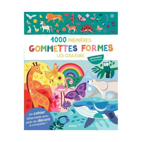 Les gommettes couleurs pour enfants - 1000 autocollants ludiques et éducatifs de Jardinerie Bordeaux Libourne Gironde dans C022