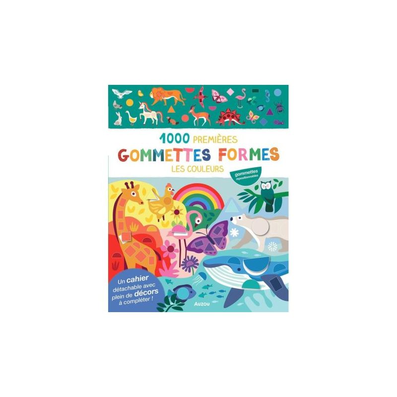 Les gommettes couleurs pour enfants - 1000 autocollants ludiques et éducatifs de Jardinerie Bordeaux Libourne Gironde dans C022