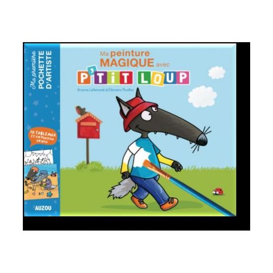 Ma Peinture Magique Avec P'tit Loup - Livre Enfant Créatif et Éducatif de Jardinerie Bordeaux Libourne Gironde dans C022
