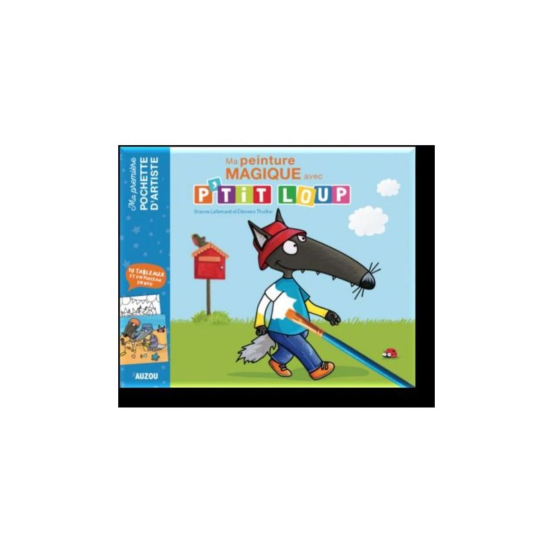 Ma Peinture Magique Avec P'tit Loup - Livre Enfant Créatif et Éducatif de Jardinerie Bordeaux Libourne Gironde dans C022