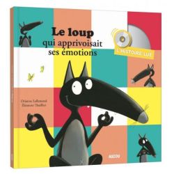 Le loup qui apprivoisait ses émotions - livre pour enfants éducatif et ludique de Jardinerie Bordeaux Libourne Gironde dans C022