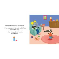 P'tit loup aime sa petite soeur - livre enfant tendre et amusant de Jardinerie Bordeaux Libourne Gironde dans C022