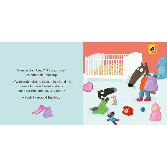 P'tit loup aime sa petite soeur - livre enfant tendre et amusant de Jardinerie Bordeaux Libourne Gironde dans C022