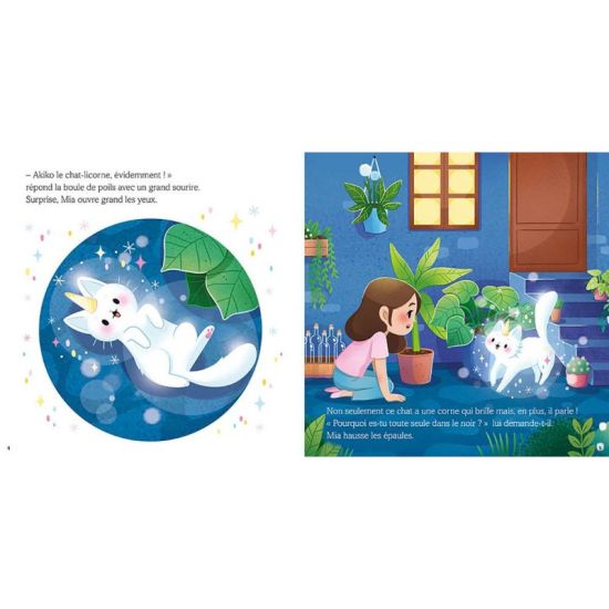 Akiko Le Chat Licorne En Mission - Livre Enfant Aventure Magique de Jardinerie Bordeaux Libourne Gironde dans C022