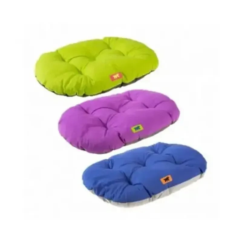 Coussin en coton pour chiens ou chats 43x30cm Rouge/violet de Ferplast - cage pour oiseaux et rongeurs dans F014