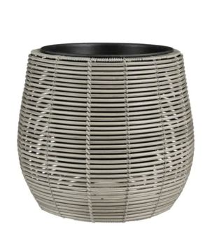 POT CESENA ROND VERT.CL H38 D26CM de Edelman - deco maison et noël dans E009