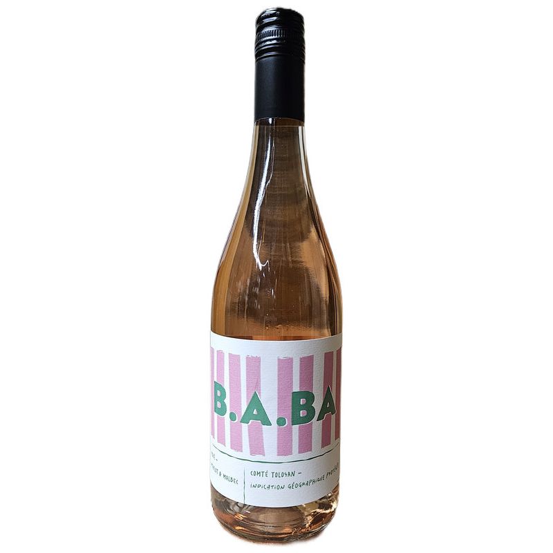 B.A.BA COMTE TOLOSAN ROSE IGP 75CL de Table des producteurs Libourne dans 🍷 Vins
