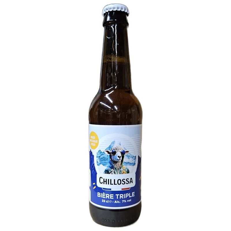 BIERE TRIPLE 33CL CHILLOSSA de Table des producteurs Libourne dans 🍺 Bières
