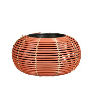 COUPE CESENA RONDE ROUGE H28 D58CM de Edelman - deco maison et noël dans E009