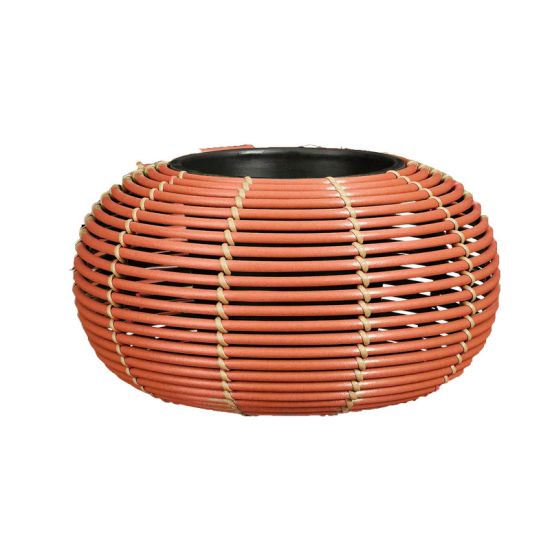 COUPE CESENA RONDE ROUGE H28 D58CM de Edelman - deco maison et noël dans E009