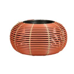 COUPE CESENA RONDE ROUGE H28 D58CM de Edelman - deco maison et noël dans E009