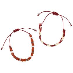 Duo de bracelets homme Ancrage de Herboristerie et Esotérisme à Libourne dans D040