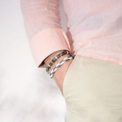 Duo de bracelets homme Protection de Herboristerie et Esotérisme à Libourne dans D040