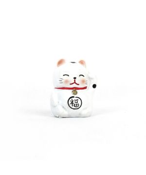 MANEKINEKO Chat de la chance résine blanc 20CM de Herboristerie et Esotérisme à Libourne dans M074