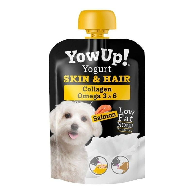 Yogurt - peau pelage yowup 115 gr, pour chien de Animalerie Libourne et Bordeaux - Gironde dans A061