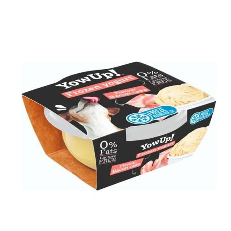 Yaourt glace - cake bacon yowup 110 gr, pour chien de Animalerie Libourne et Bordeaux - Gironde dans A061