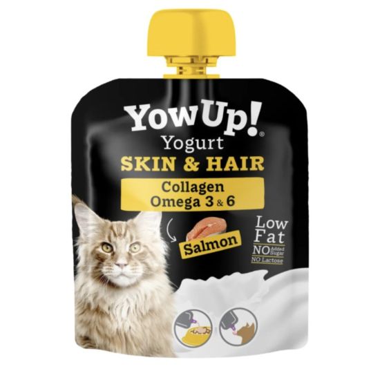Yogurt - peau pelage yowup 85 gr, pour chat de Animalerie Libourne et Bordeaux - Gironde dans A061