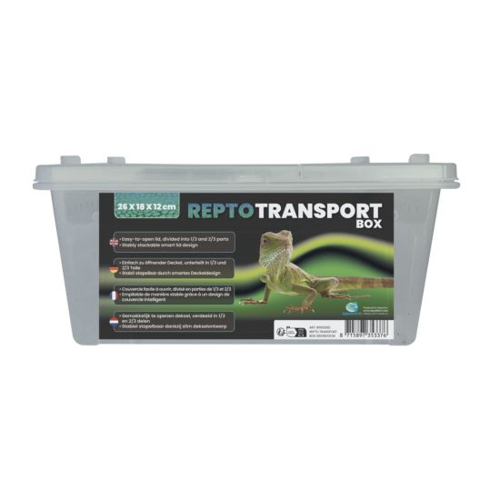 Box transport reptiles 26x18x12cm de Habistat, le matériel pour les reptiles dans A075