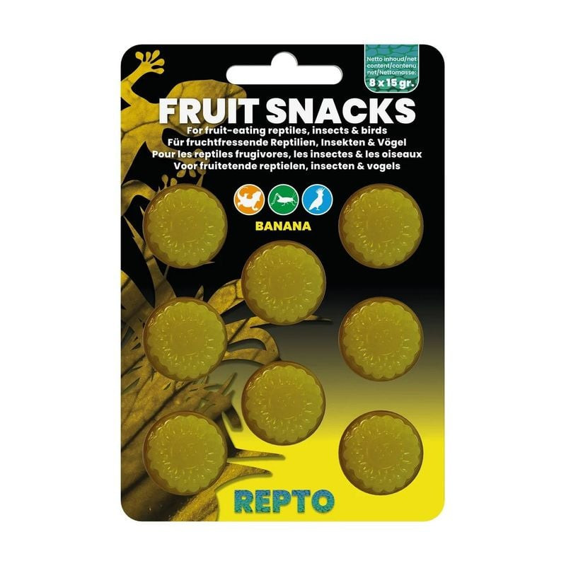 Repto fruit snacks banane, pour reptiles de Habistat, le matériel pour les reptiles dans A075