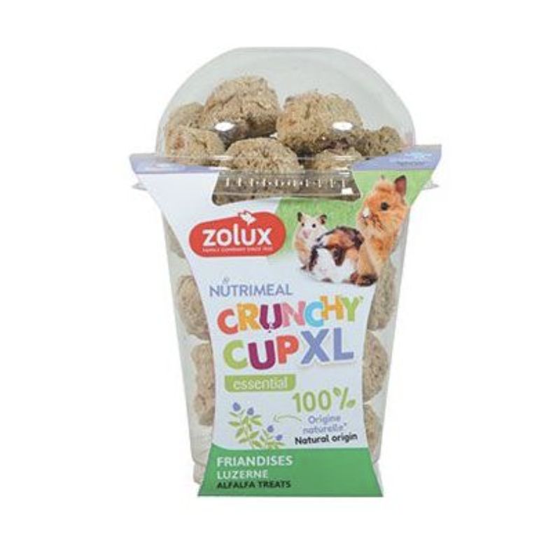 Nutrimeal crunchy cup xl nature 190g pour petits animaux de Zolux - Produit pour animaux dans Z002