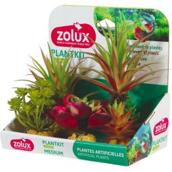 Kit de plantes medium n6 artificielle pour aquarium de Zolux - Produit pour animaux dans Z002