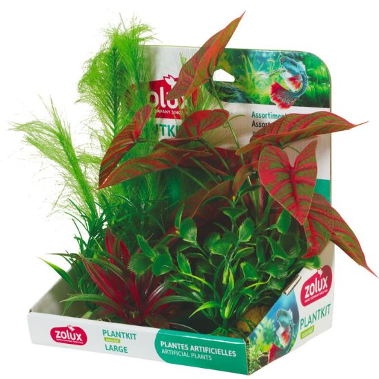Kit de plantes large n5 artificielle pour aquarium de Zolux - Produit pour animaux dans Z002