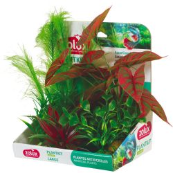 Kit de plantes large n5 artificielle pour aquarium de Zolux - Produit pour animaux dans Z002