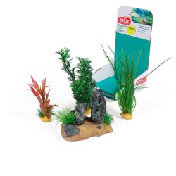 Kit de plantes decor-s-rochers artificielle pour aquarium de Zolux - Produit pour animaux dans Z002