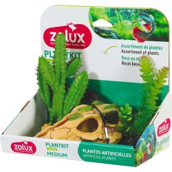 Kit de plantes decor-m-crane animal artificielle pour aquarium de Zolux - Produit pour animaux dans Z002
