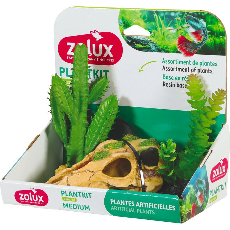 Kit de plantes decor-m-crane animal artificielle pour aquarium de Zolux - Produit pour animaux dans Z002