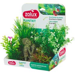 Kit de plantes decor-l-bouddha artificielle pour aquarium de Zolux - Produit pour animaux dans Z002