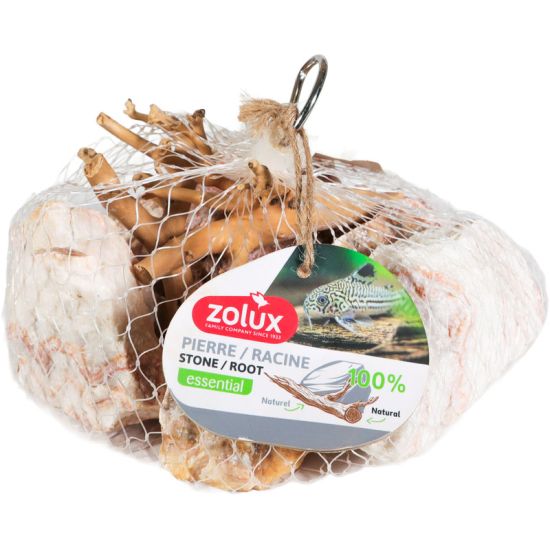 Rosy pierre et bois 2kg pour aquarium de Zolux - Produit pour animaux dans Z002