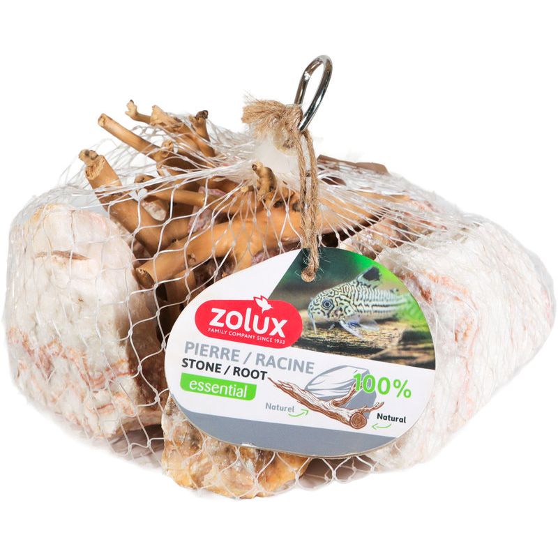 Rosy pierre et bois 2kg pour aquarium de Zolux - Produit pour animaux dans Z002