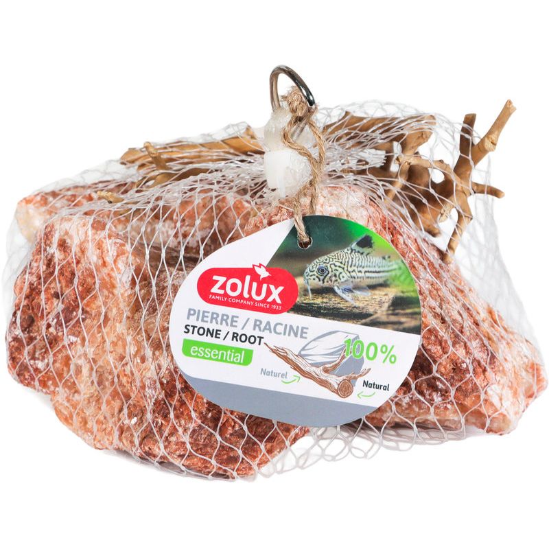 Red pierre et bois 2kg pour aquarium de Zolux - Produit pour animaux dans Z002