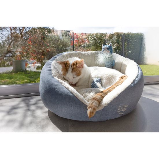 Paniere pour chien corbeille coeur ella ciel de Zolux - Produit pour animaux dans Z002