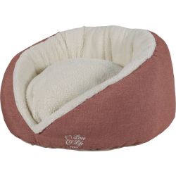 Paniere pour chien corbeille coeur ella rose de Zolux - Produit pour animaux dans Z002