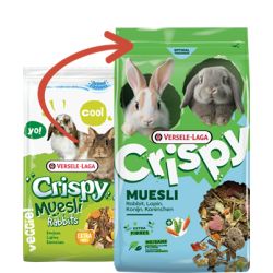 Crispy Muesli - Lapin 850g, Versele de Versele Laga - Alimentation pour animaux dans V019