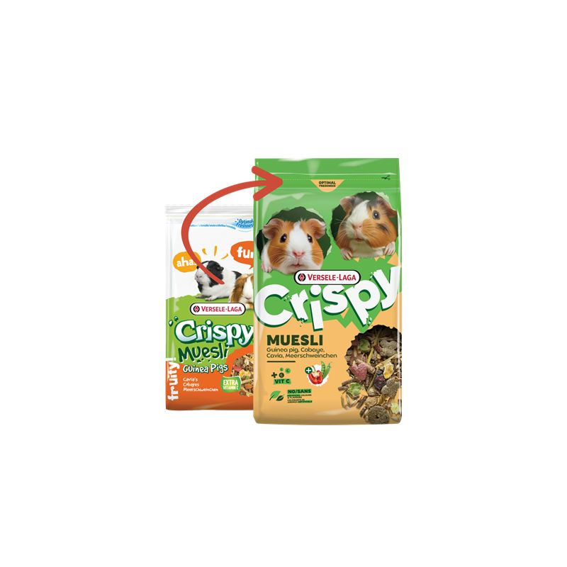 Crispy Muesli - Cobaye 20kg, Versele de Versele Laga - Alimentation pour animaux dans V019