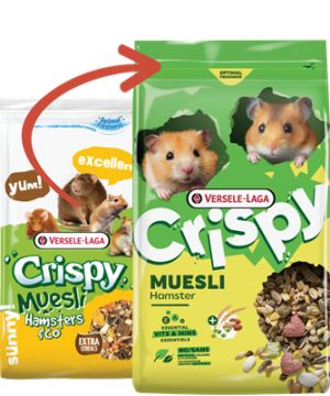 Crispy Muesli - Hamster 750g, Versele de Versele Laga - Alimentation pour animaux dans V019