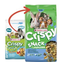 Crispy Snack avec Popcorn 550g, Versele de Versele Laga - Alimentation pour animaux dans V019