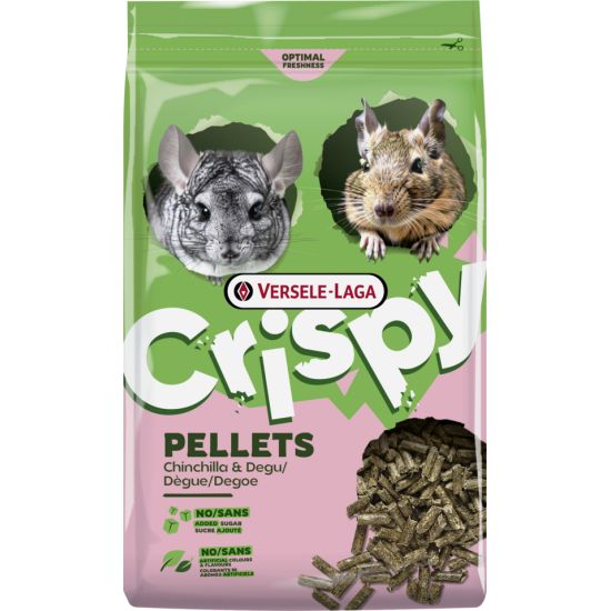 Crispy Pellets - Chinchilla et Dègue 1kg, Versele de Versele Laga - Alimentation pour animaux dans V019