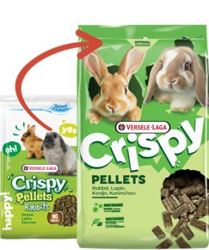 Crispy Pellets - Lapin 2kg, Versele de Versele Laga - Alimentation pour animaux dans V019