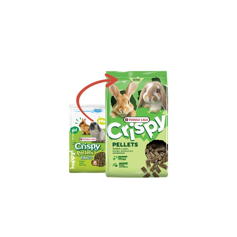 Crispy Pellets - Lapin 2kg, Versele de Versele Laga - Alimentation pour animaux dans V019