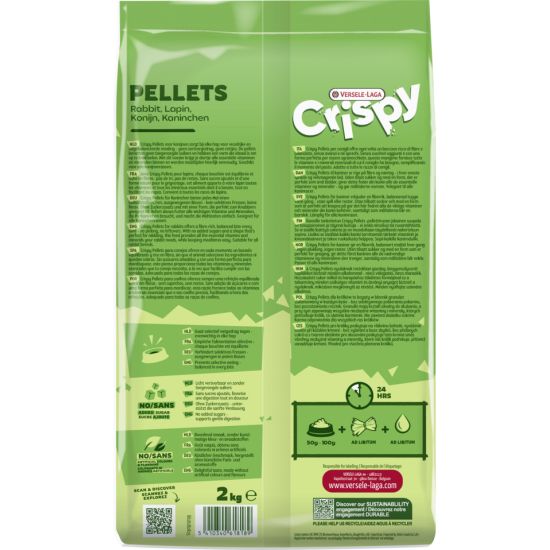 Crispy Pellets - Lapin 2kg, Versele de Versele Laga - Alimentation pour animaux dans V019