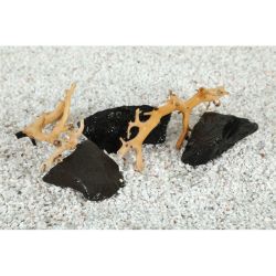 Pierre noire et bois 500g pour aquarium de Zolux - Produit pour animaux dans Z002