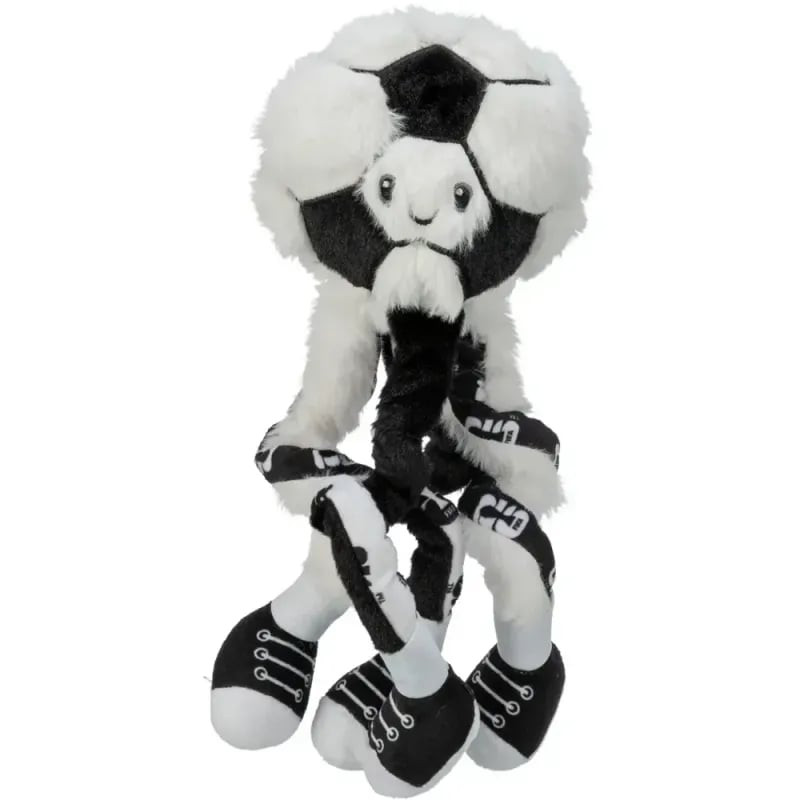 Ballon de foot avec pieds 32 cm noir/blanc FIFA de Trixie - Produit pour animaux dans T050