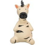 Zebra latex 15 cm pour chiens chats, jouet résistant et amusant de Trixie - Produit pour animaux dans T050